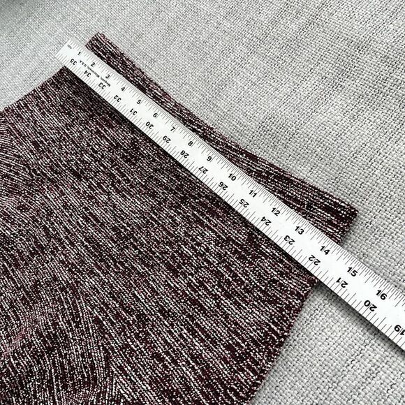 Ann Taylor Loft Skirt Womens XS Pink Black Ruffle Tweed - Picture 2 of 6